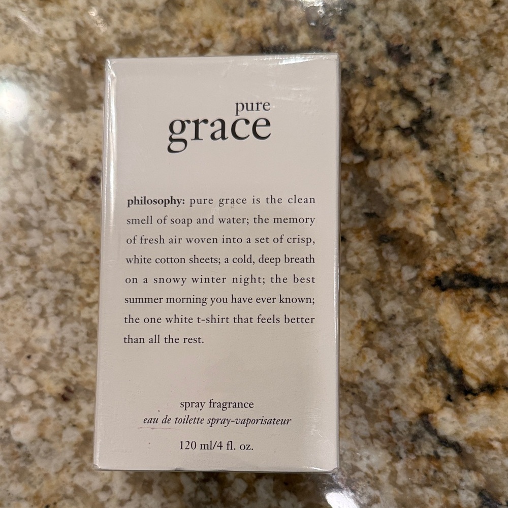 Philosophy Pure Grace Spray Fragrance - 4oz. New in packaging
